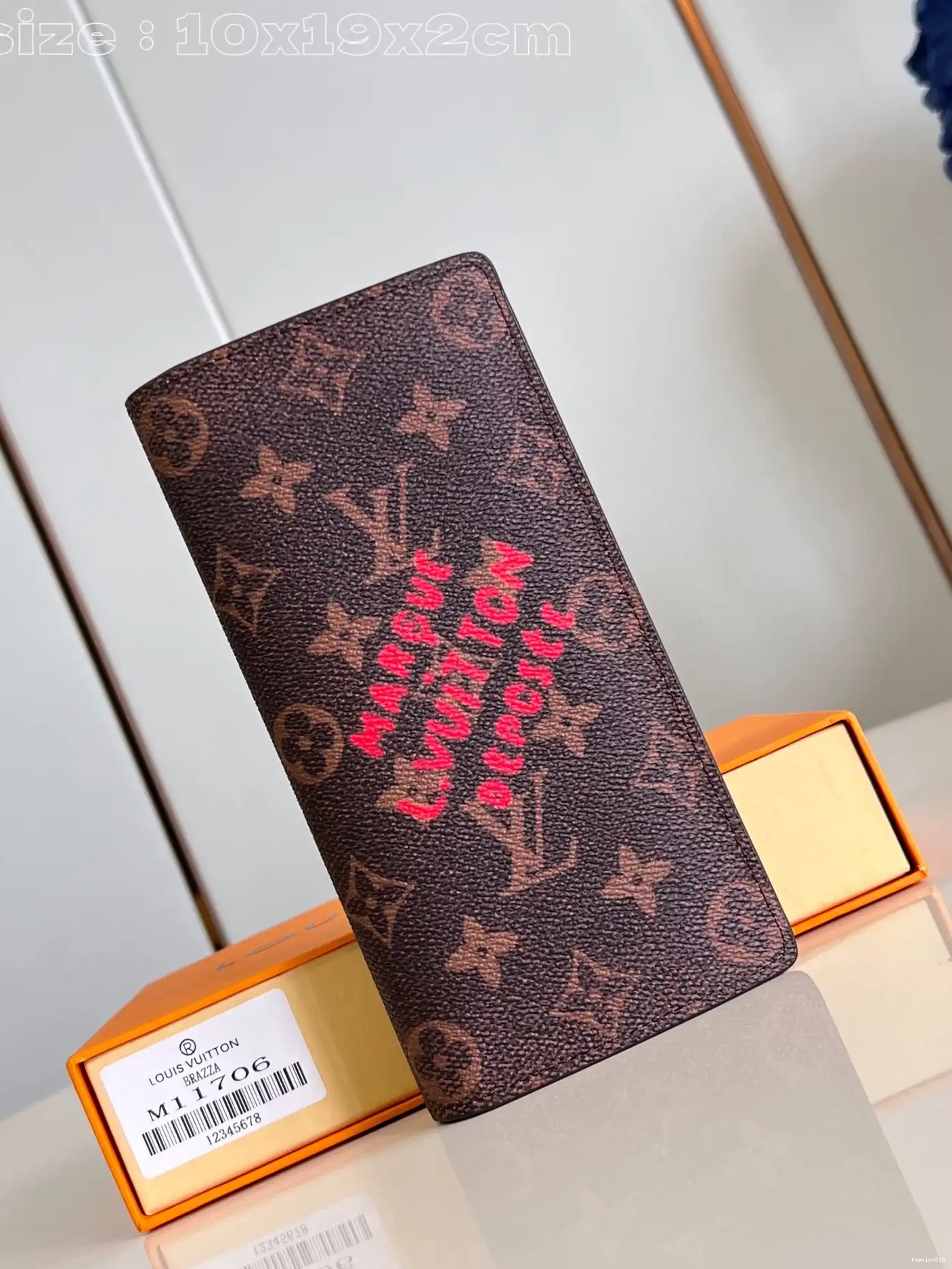 LOUIS WALLET-10*19*2cm BRAZZA VUITTON 0426
